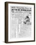 Chicago Daily Tribune Headlining the Titanic Disaster-null-Framed Photographic Print