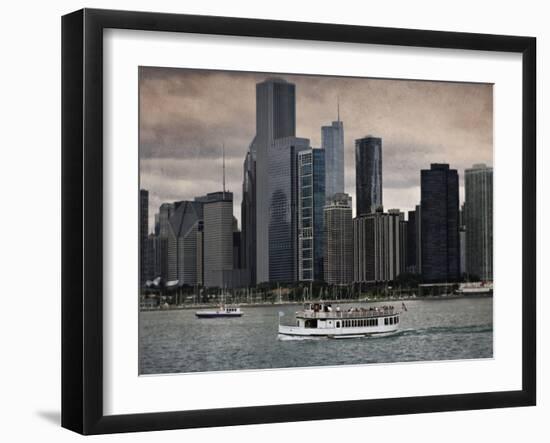 Chicago Day Trip-Pete Kelly-Framed Giclee Print