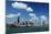 Chicago Daytime Skyline View from the Lake Michigan under Blue Sky. Panoramic View.-Yaro-Mounted Photographic Print