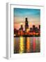 Chicago Downtown Cityscape-photo.ua-Framed Photographic Print