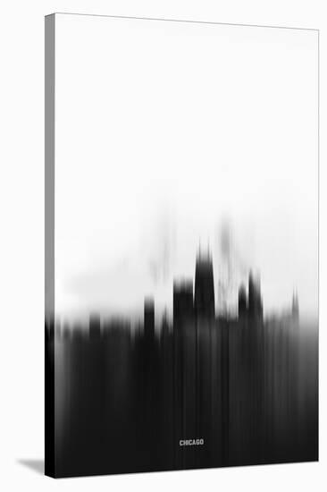 Chicago Downtown-NaxArt-Stretched Canvas