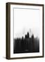 Chicago Downtown-NaxArt-Framed Art Print