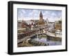 Chicago: Elevated R.R., Ca. 1896-Stanton Manolakas-Framed Giclee Print