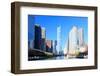 Chicago Financial District-rebelml-Framed Photographic Print