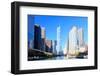 Chicago Financial District-rebelml-Framed Photographic Print