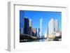 Chicago Financial District-rebelml-Framed Photographic Print