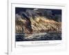 Chicago: Fire, 1871-Currier & Ives-Framed Giclee Print