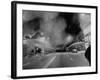 Chicago Firemen Combat Blazes During Race Riots Following Murder of Martin Luther King Jr-null-Framed Photographic Print