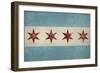 Chicago Flag-Ryan Fowler-Framed Art Print