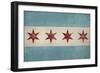 Chicago Flag-Ryan Fowler-Framed Art Print