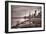 Chicago Foggy Lakefront BW-Steve Gadomski-Framed Photographic Print