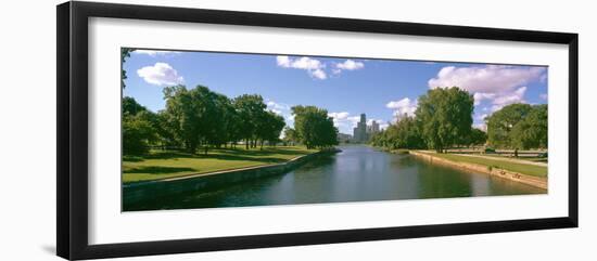 Chicago from Lincoln Park, Illinois-null-Framed Photographic Print