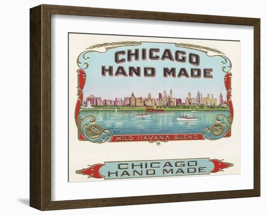 Chicago Hand Made-Art Of The Cigar-Framed Giclee Print