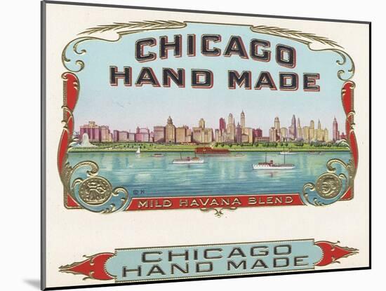 Chicago Hand Made-Art Of The Cigar-Mounted Giclee Print