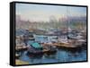 Chicago Harbor-Mark Lague-Framed Stretched Canvas