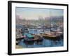 Chicago Harbor-Mark Lague-Framed Art Print