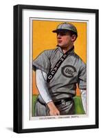 Chicago, IL, Chicago Cubs, Ed Reulbach, Baseball Card-Lantern Press-Framed Art Print