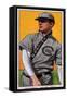 Chicago, IL, Chicago Cubs, Ed Reulbach, Baseball Card-Lantern Press-Framed Stretched Canvas