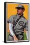 Chicago, IL, Chicago Cubs, Ed Reulbach, Baseball Card-Lantern Press-Framed Stretched Canvas