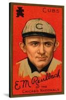 Chicago, IL, Chicago Cubs, Edward M. Reulbach, Baseball Card-Lantern Press-Stretched Canvas