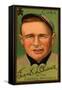 Chicago, IL, Chicago Cubs, Frank J. Chance, Baseball Card-Lantern Press-Framed Stretched Canvas