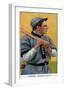 Chicago, IL, Chicago Cubs, Joe Tinker, Baseball Card-Lantern Press-Framed Art Print