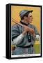 Chicago, IL, Chicago Cubs, Joe Tinker, Baseball Card-Lantern Press-Framed Stretched Canvas