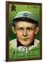 Chicago, IL, Chicago Cubs, John J. Evers, Baseball Card-Lantern Press-Framed Art Print