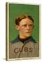 Chicago, IL, Chicago Cubs, Johnny Evers, Baseball Card-Lantern Press-Stretched Canvas
