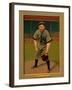 Chicago, IL, Chicago Cubs, Pat Moran, Baseball Card-Lantern Press-Framed Art Print