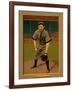 Chicago, IL, Chicago Cubs, Pat Moran, Baseball Card-Lantern Press-Framed Art Print