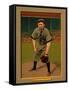 Chicago, IL, Chicago Cubs, Pat Moran, Baseball Card-Lantern Press-Framed Stretched Canvas
