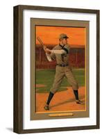 Chicago, IL, Chicago Cubs, Solly Hofman, Baseball Card-Lantern Press-Framed Art Print