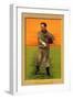 Chicago, IL, Chicago Cubs, Three Finger Brown, Baseball Card-Lantern Press-Framed Art Print