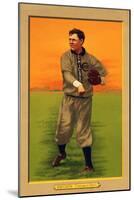 Chicago, IL, Chicago Cubs, Three Finger Brown, Baseball Card-Lantern Press-Mounted Art Print