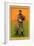 Chicago, IL, Chicago Cubs, Three Finger Brown, Baseball Card-Lantern Press-Framed Art Print