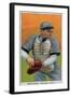 Chicago, IL, Chicago Cubs, Tom Needham, Baseball Card-Lantern Press-Framed Art Print