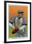 Chicago, IL, Chicago Cubs, Tom Needham, Baseball Card-Lantern Press-Framed Art Print