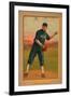 Chicago, IL, Chicago White Sox, Bill Burns, Baseball Card-Lantern Press-Framed Art Print