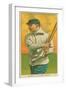 Chicago, IL, Chicago White Sox, Chick Gandil, Baseball Card-Lantern Press-Framed Art Print