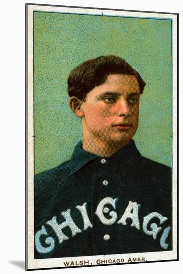 Chicago, IL, Chicago White Sox, Ed Walsh, Baseball Card-Lantern Press-Mounted Art Print