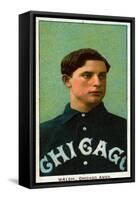 Chicago, IL, Chicago White Sox, Ed Walsh, Baseball Card-Lantern Press-Framed Stretched Canvas