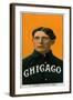 Chicago, IL, Chicago White Sox, Fielder Jones, Baseball Card-Lantern Press-Framed Art Print