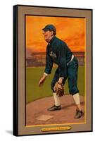Chicago, IL, Chicago White Sox, Frank Smith, Baseball Card-Lantern Press-Framed Stretched Canvas