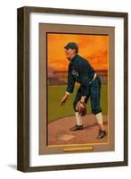 Chicago, IL, Chicago White Sox, Frank Smith, Baseball Card-Lantern Press-Framed Art Print