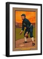 Chicago, IL, Chicago White Sox, Frank Smith, Baseball Card-Lantern Press-Framed Art Print