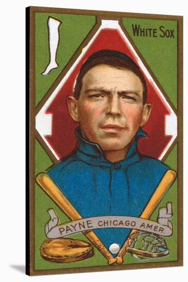 Chicago, IL, Chicago White Sox, Fred Payne, Baseball Card-Lantern Press-Stretched Canvas