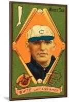 Chicago, IL, Chicago White Sox, G. H. White, Baseball Card-Lantern Press-Mounted Art Print