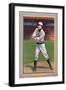 Chicago, IL, Chicago White Sox, George Browne, Baseball Card-Lantern Press-Framed Art Print