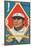 Chicago, IL, Chicago White Sox, Hugh Duffy, Baseball Card-Lantern Press-Mounted Art Print
